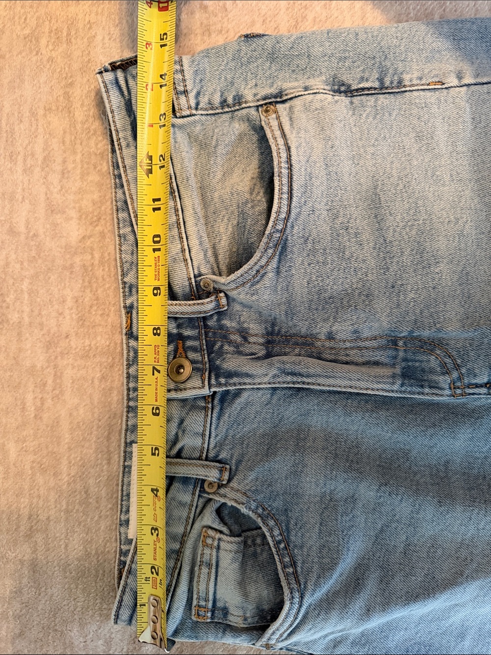 Zara Straight-Leg Jeans Size 4 - Picture 6 of 7